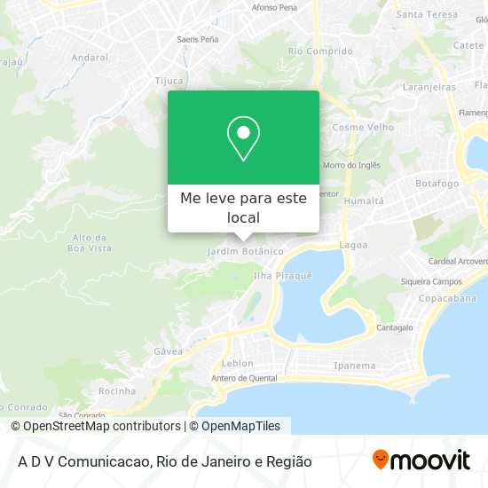 A D V Comunicacao mapa