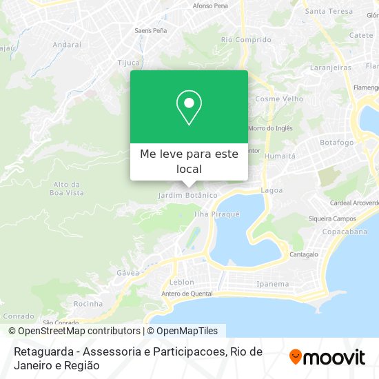 Retaguarda - Assessoria e Participacoes mapa