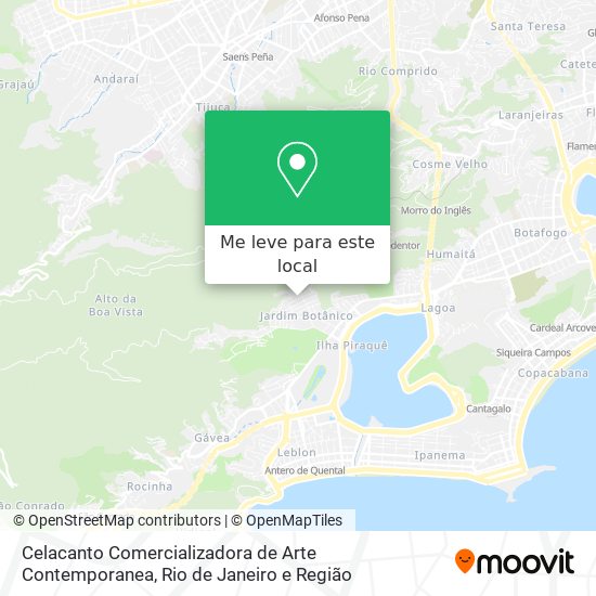 Celacanto Comercializadora de Arte Contemporanea mapa