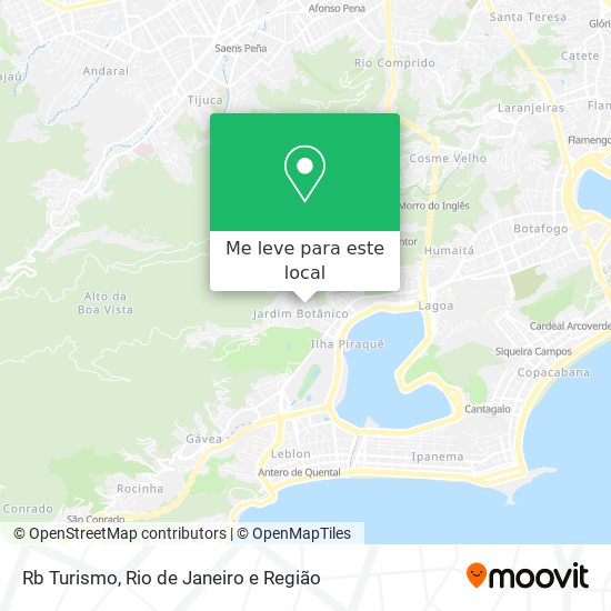 Rb Turismo mapa