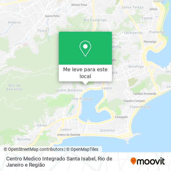 Centro Medico Integrado Santa Isabel mapa