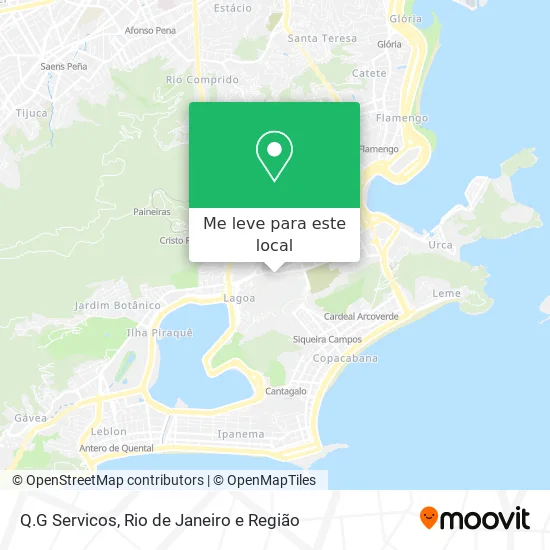Q.G Servicos mapa