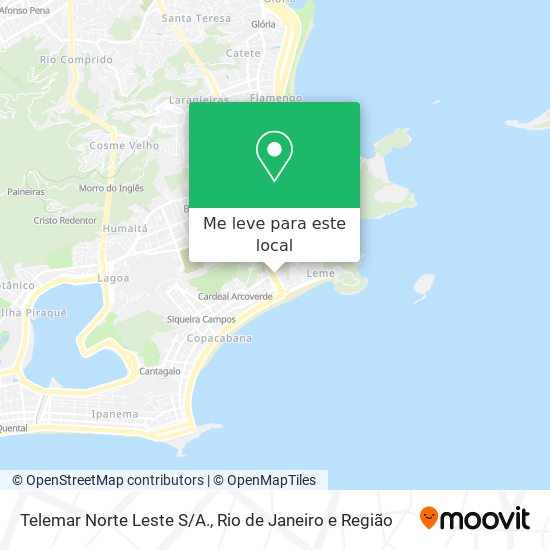 Telemar Norte Leste S/A. mapa