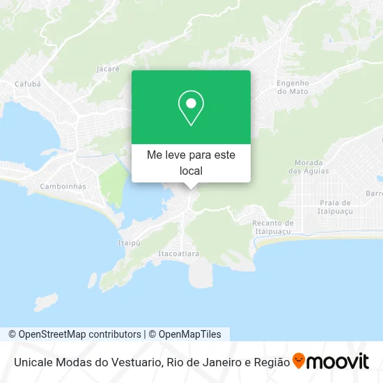 Unicale Modas do Vestuario mapa