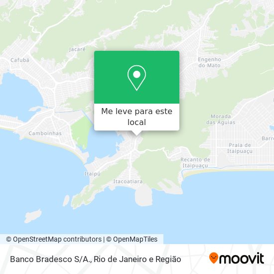 Banco Bradesco S/A. mapa