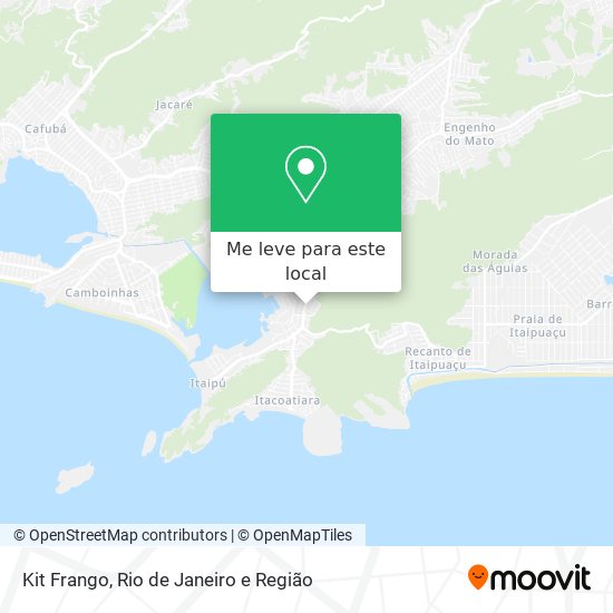 Kit Frango mapa