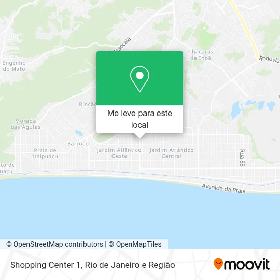 Shopping Center 1 mapa