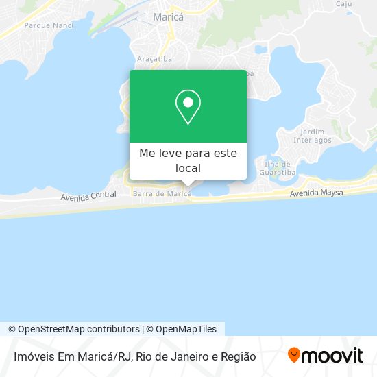 Imóveis Em Maricá/RJ mapa