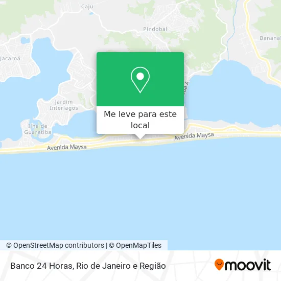 Banco 24 Horas mapa