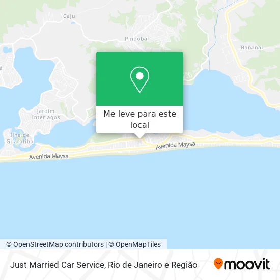 Just Married Car Service mapa