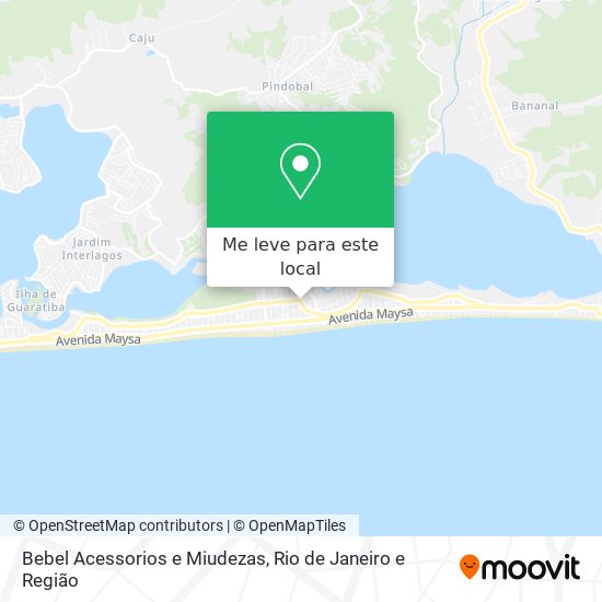 Bebel Acessorios e Miudezas mapa