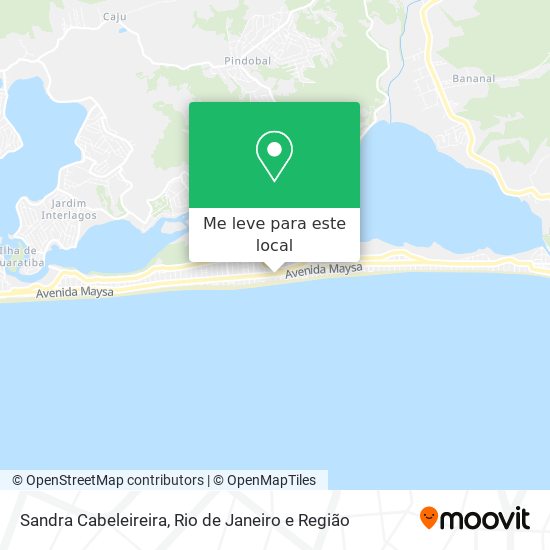 Sandra Cabeleireira mapa