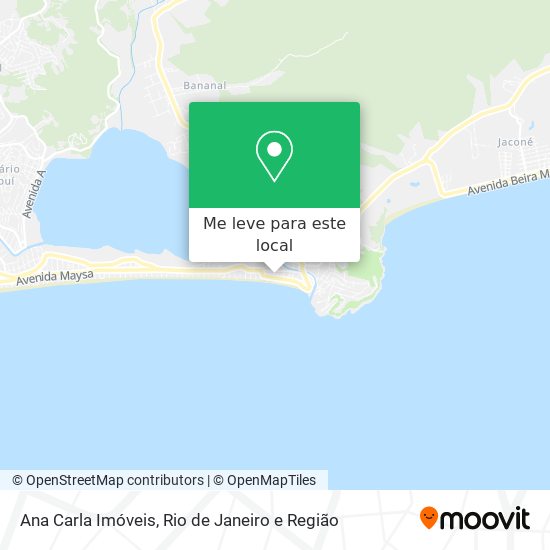 Ana Carla Imóveis mapa