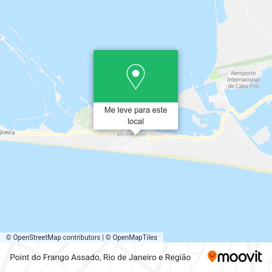 Point do Frango Assado mapa