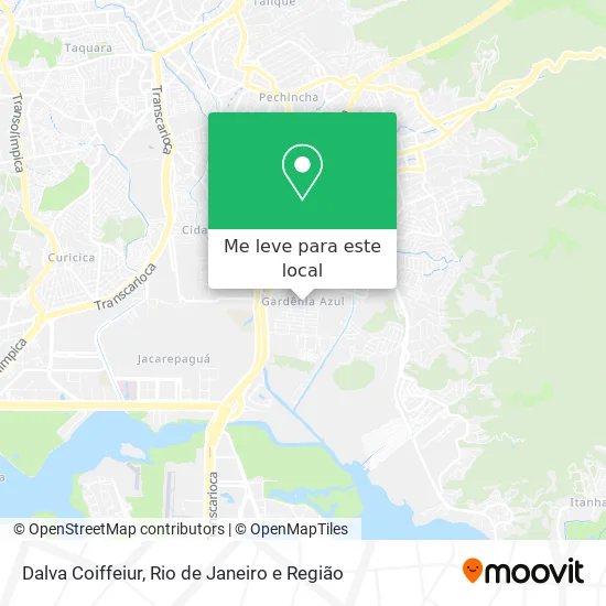 Dalva Coiffeiur mapa