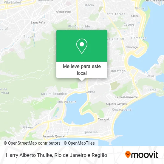 Harry Alberto Thulke mapa