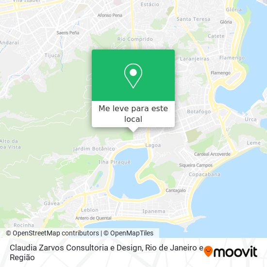 Claudia Zarvos Consultoria e Design mapa