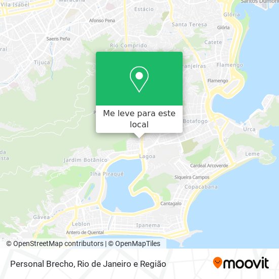 Personal Brecho mapa