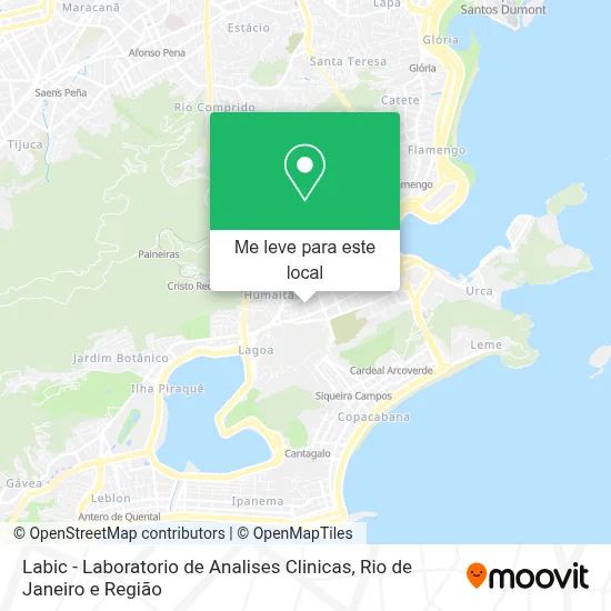 Labic - Laboratorio de Analises Clinicas mapa
