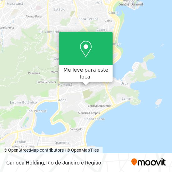 Carioca Holding mapa