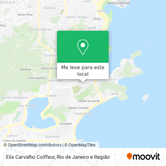 Elis Carvalho Coiffeur mapa