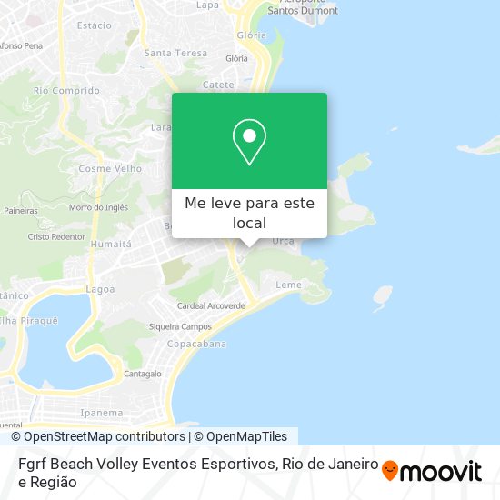 Fgrf Beach Volley Eventos Esportivos mapa