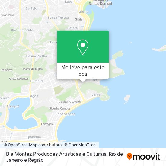 Bia Montez Producoes Artisticas e Culturais mapa