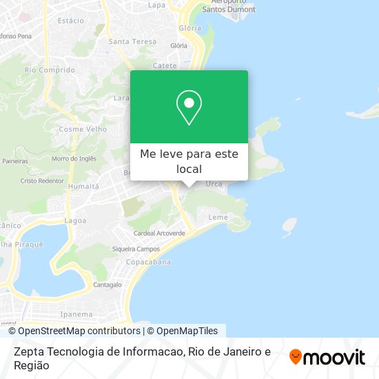 Zepta Tecnologia de Informacao mapa
