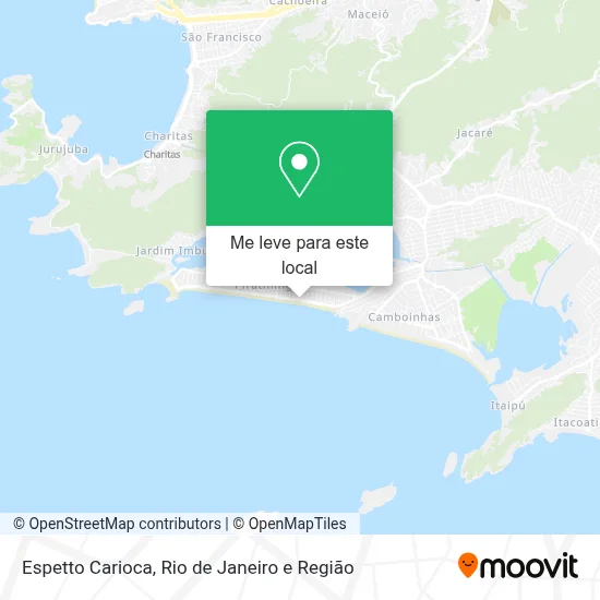 Espetto Carioca mapa
