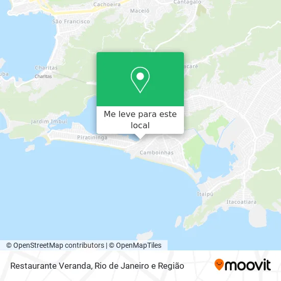 Restaurante Veranda mapa