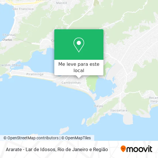 Ararate - Lar de Idosos mapa