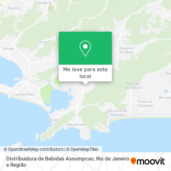 Distribuidora de Bebidas Assumpcao mapa