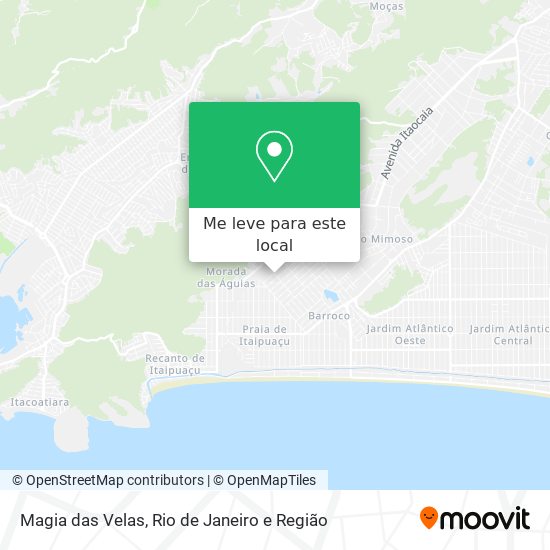 Magia das Velas mapa