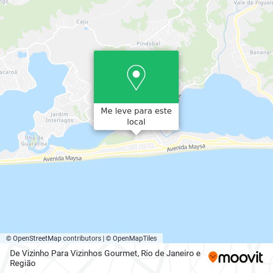 De Vizinho Para Vizinhos Gourmet mapa