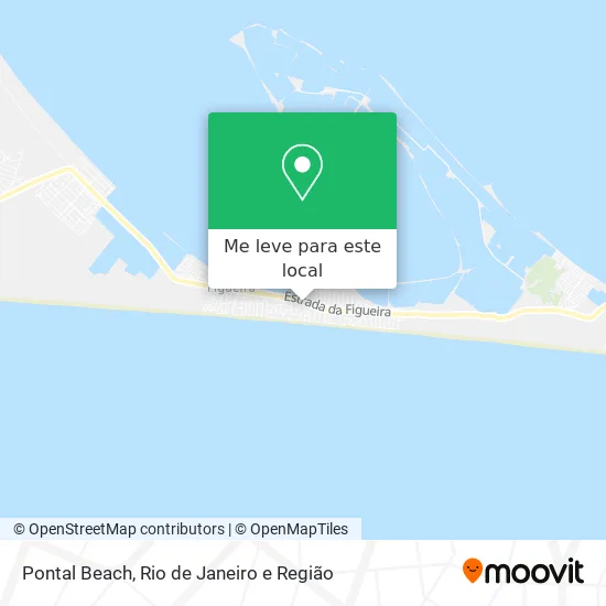 Pontal Beach mapa