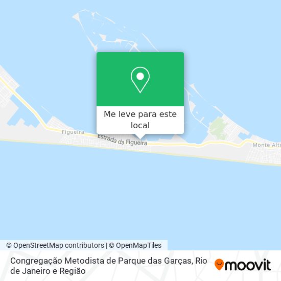Congregação Metodista de Parque das Garças mapa