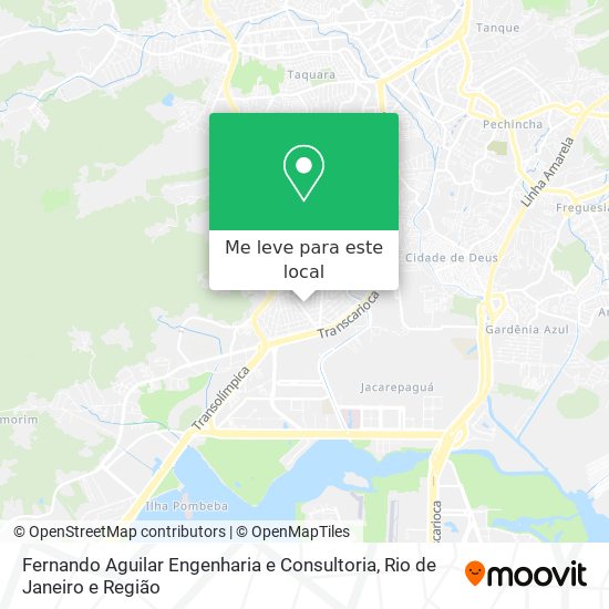 Fernando Aguilar Engenharia e Consultoria mapa