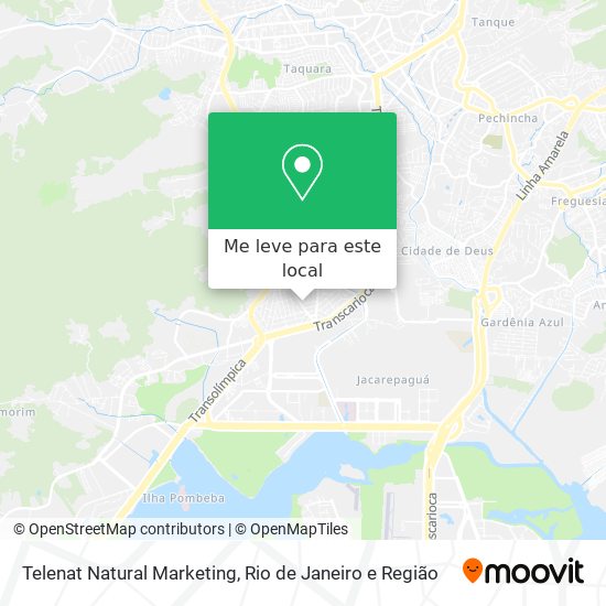 Telenat Natural Marketing mapa