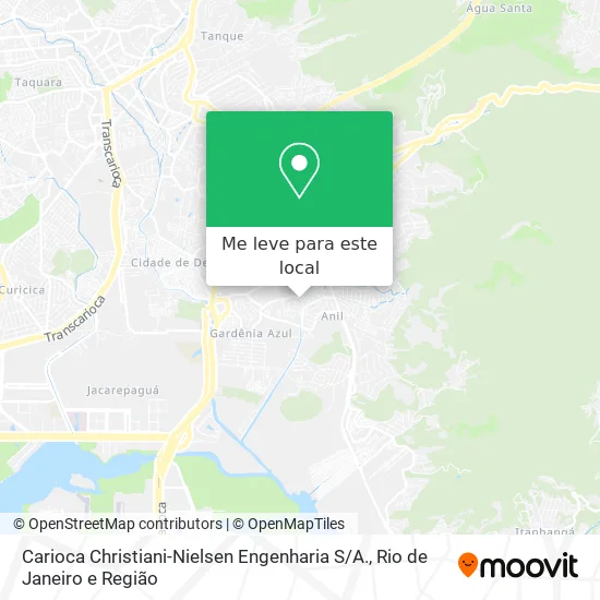 Carioca Christiani-Nielsen Engenharia S / A. mapa
