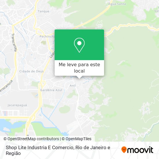 Shop Lite Industria E Comercio mapa