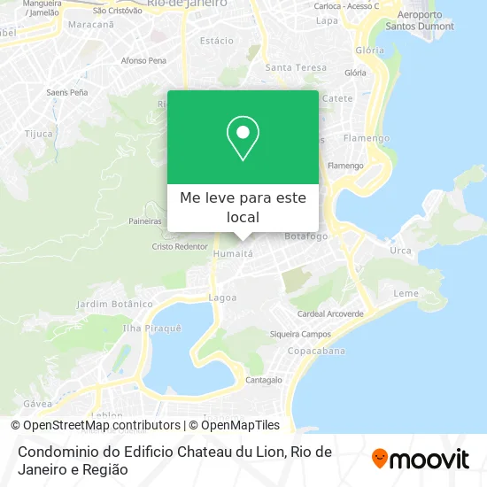 Condominio do Edificio Chateau du Lion mapa