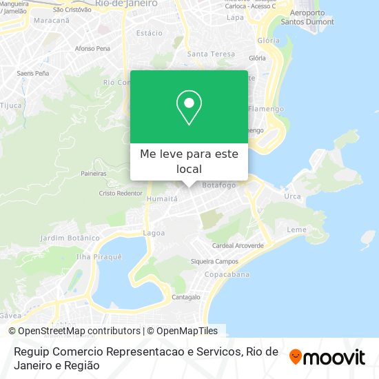 Reguip Comercio Representacao e Servicos mapa