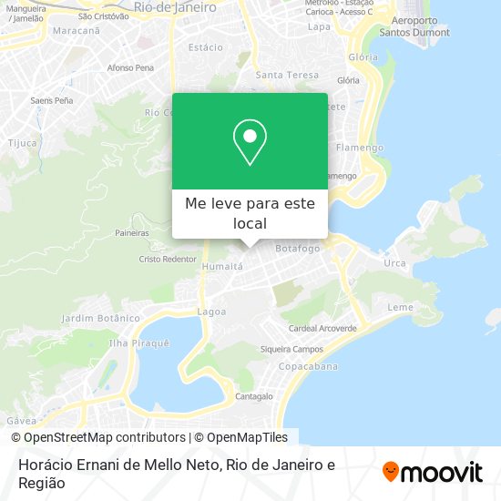 Horácio Ernani de Mello Neto mapa