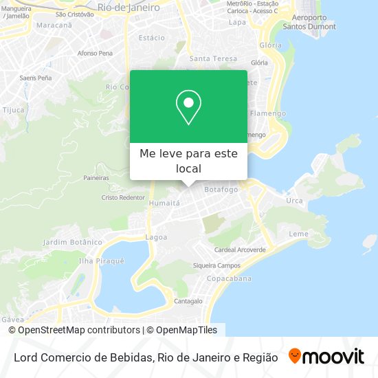 Lord Comercio de Bebidas mapa