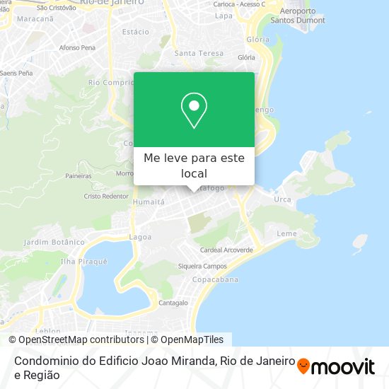 Condominio do Edificio Joao Miranda mapa