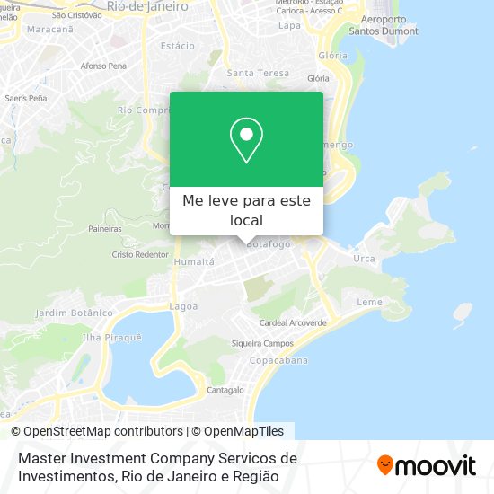 Master Investment Company Servicos de Investimentos mapa