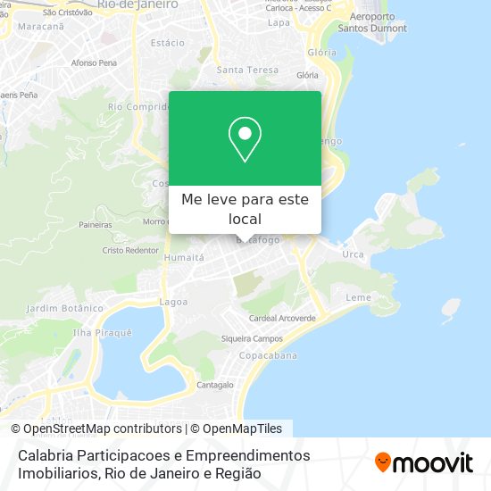 Calabria Participacoes e Empreendimentos Imobiliarios mapa