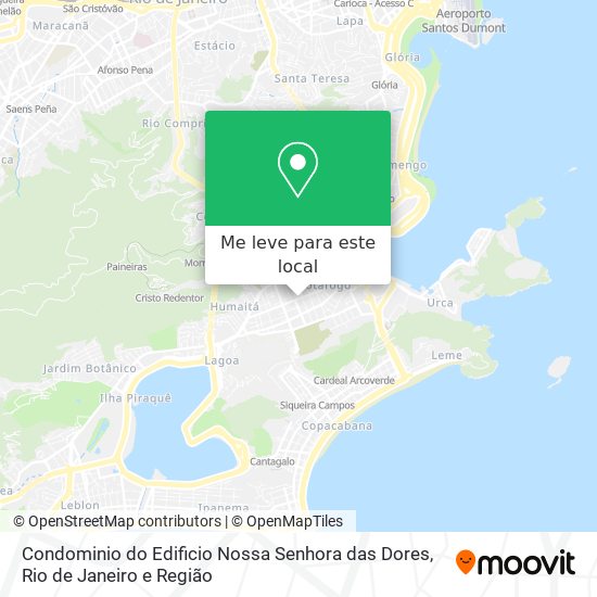 Condominio do Edificio Nossa Senhora das Dores mapa