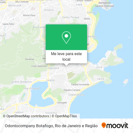 Odontocompany Botafogo mapa