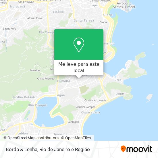 Borda & Lenha mapa